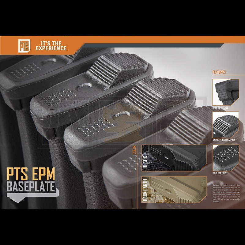 PTS ENHANCED POLYMER MAGAZINE (EPM) BASEPLATE・DE