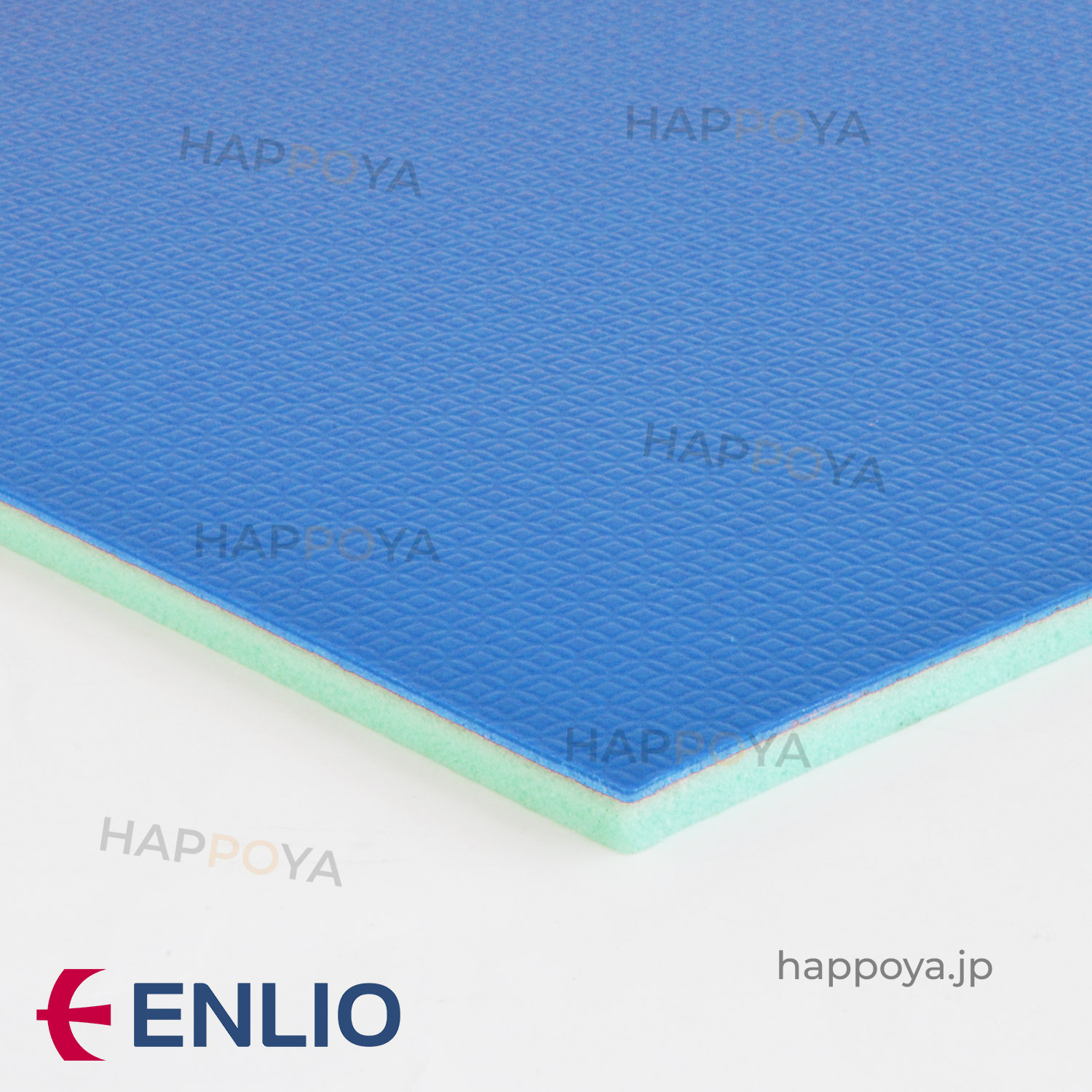 ENLIO 卓球フロアマット（ITTF公認無し）5.0mm ブルー