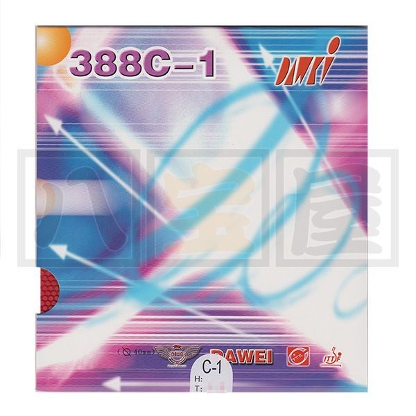送料240円～ ★ 大維 DAWEI 388C-1 赤 1.8mm 388C1 超好評 変化系 表ソフト