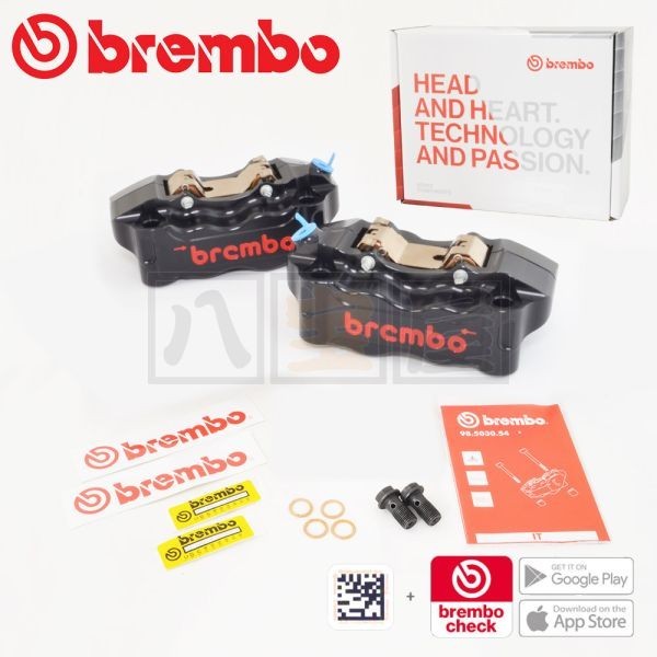 BREMBO（ブレンボ） GP4-RB CNC ラジアルマウント ブレーキキャリパー P4 30/34 100mm 左右セット