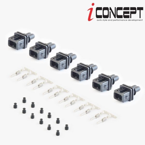 送料185円～★ 純正 インジェクター カプラー 対応 コネクター 端子セット DIY R32 BNR32 R33 BCNR33 R34 BNR34 R35 VR38