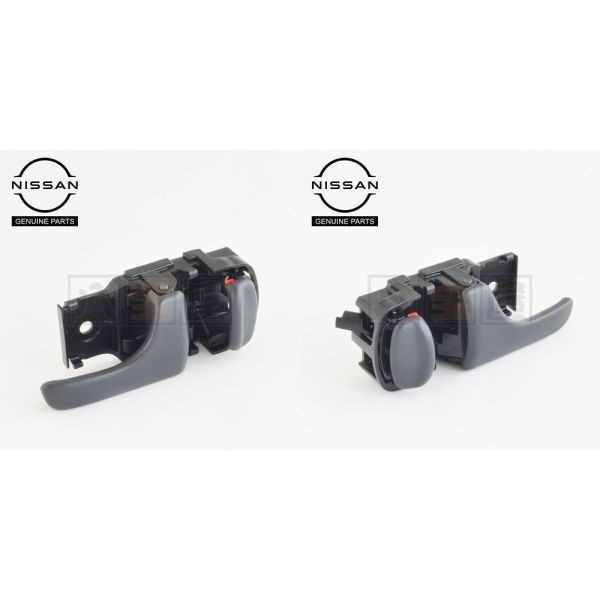 ニッサン 純正 ドアインナーハンドル 左右セット スカイライン GTR GT-R R32 BNR32 80670-01U00 80671-01U00 未使用