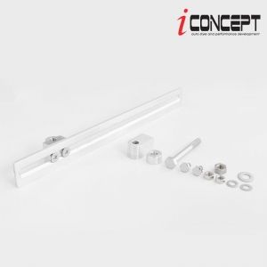 iConcept ナンバープレート移動キット用フレームセット Ver2 （車種専用ボルトは別売り）